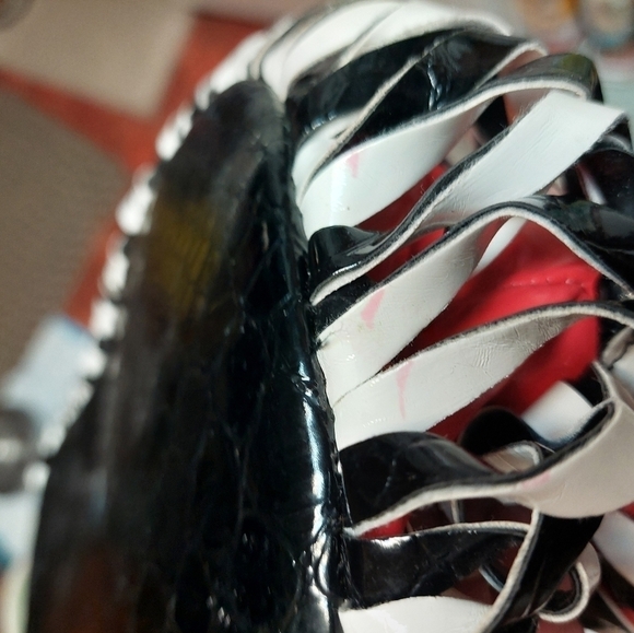 Vintage* 90s Synthetic Multi-coloured Shoulder Bag - Picture 11 of 15